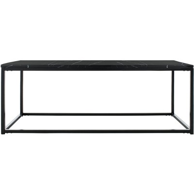 Baize Coffee Table  - Black - Safavieh