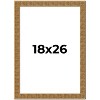 PosterPalooza | Sculpted Black Picture Frame - UV Acrylic, Foam Board Backing, Hanging Hardware - 2 of 4