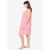 Dreams & Co. Plus Size Short Sleeveless Sleepshirt - 4 of 4