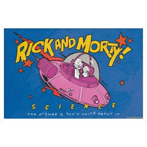 Trends International Rick And Morty: Bodega - Science Framed Wall Poster Prints - 1 of 4