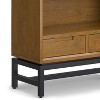 NicBex Multi Sized Cube Bookcase Storage Wood Bookshelves with Tapered Legs for Office Home - 2 of 4