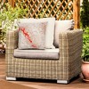 Liora Manne Visions III Abstract Indoor/Outdoor Pillow.. - 3 of 4
