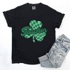 Simply Sage Market Teacher Checkered Shamrock Garment Dyed Tee - 3 of 4