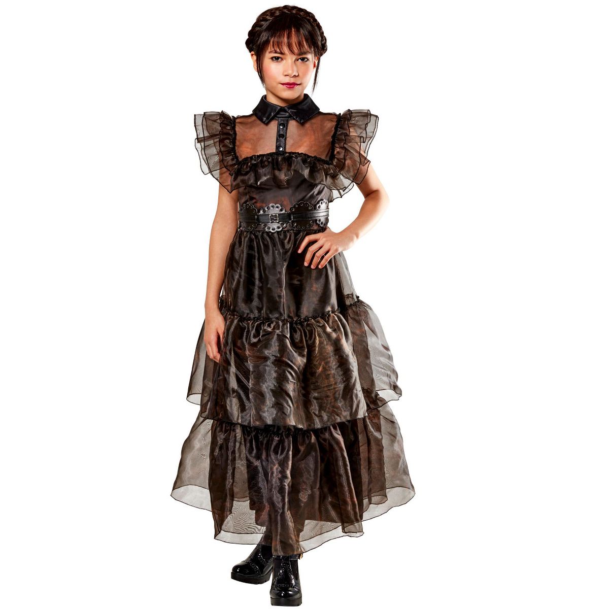 Rubies Wednesday Addams Nevermore Academy Rave'n Dance Girl's Costume