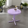 HomeStock Griffith Outdoor Metal Side Table - 3 of 4