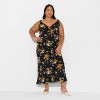 Women's Lace Trim Maxi Empire Waist Dress - Wild Fable™ - 2 of 3