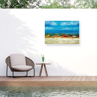 Masters Fine Art Before the storm Outdoor Canvas Art