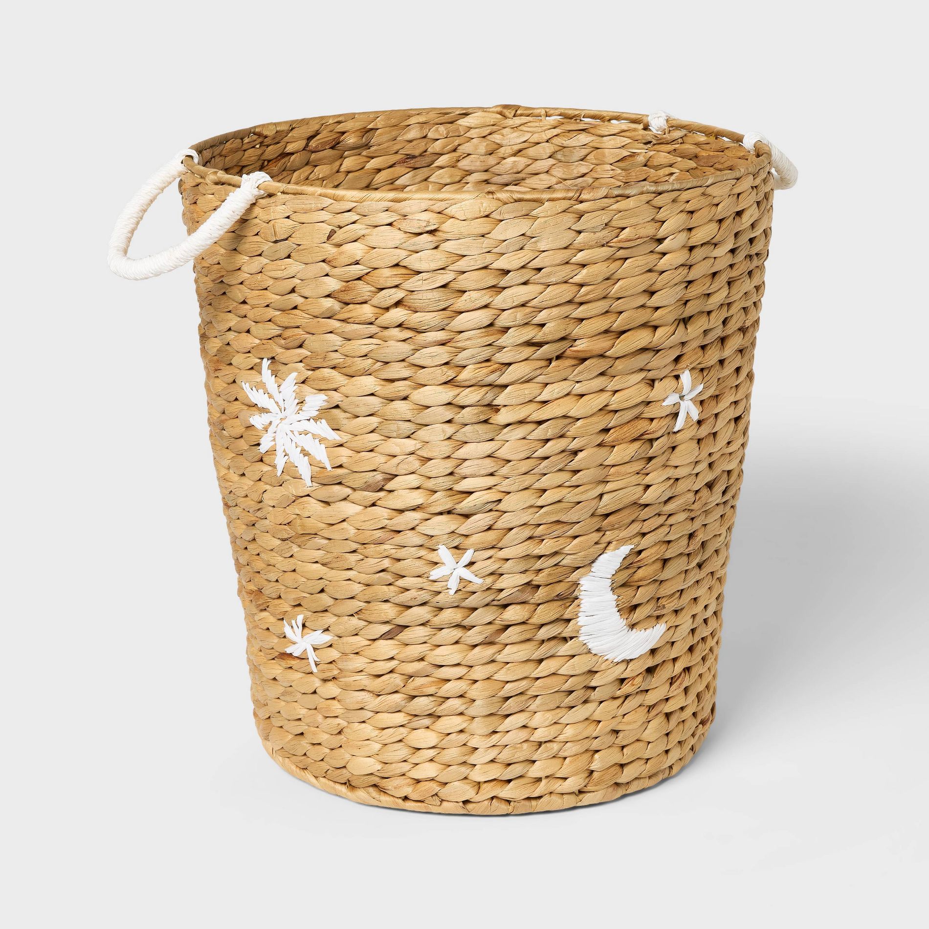 Kids' Natural Woven Floor Basket - Pillowfort™