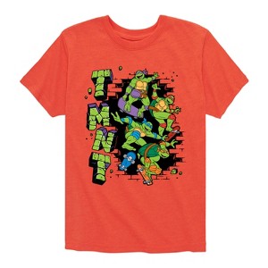 Boys' - Teenage Mutant Ninja Turtles - Skateboards Short Sleeve Graphic T-Shirt - 1 of 4