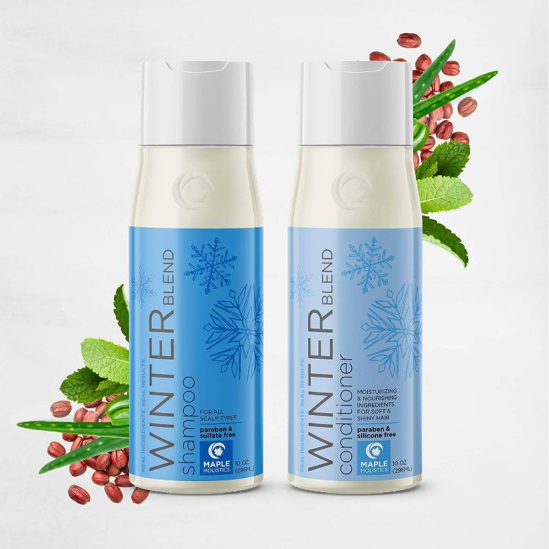 Maple Holistics Winter Blend Shampoo and Conditioner Set - 2pk/10oz, 4 of 6