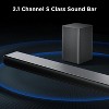 TCL 2.1 Channel S-Class Soundbar with Wireless Subwoofer, Dolby Atmos S55H - Black, Refurbished - 2 of 4