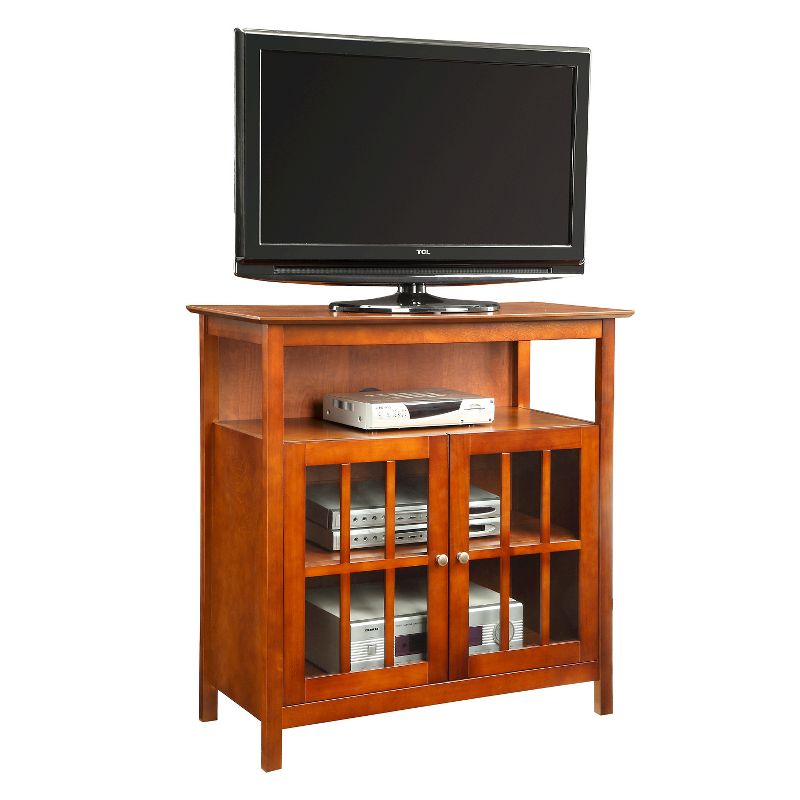 Big Sur Highboy TV Stand for TVs up to 42" with Storage Cabinets - Breighton Home, 3 of 5