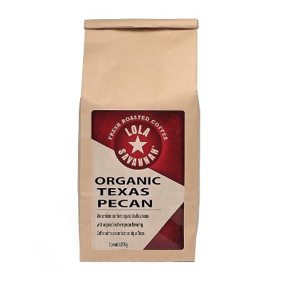 Lola Savannah Organic Texas Pecan Ground Caffeinated Coffee - 32oz