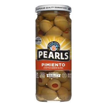 Pearls Pimiento Stuffed Queen Olives - 10oz
