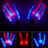 Whizmax 1PACK Led Mask Light Up Scary Mask and Skeleton Gloves -Purge Mask with 3 Lighting Modes for Halloween Cosplay Costume - 3 of 4