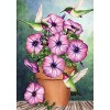 Briarwood Lane Garden Flag 12x18 For Outdoor Potted Petunias Spring For Spring Garden Flag Flags For Outside - 3 of 4