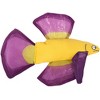 Yeowww! Mo Betta Fish Catnip Filled Cat Toy - Purple - 2 of 2