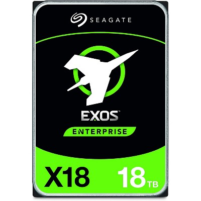 Seagate Exos X18 18TB 7200 RPM SATA 6Gb/s 256MB Cache 3.5 Inch Internal Data Center HDD Enterprise Hard Drive (ST18000NM000J)