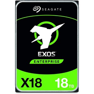 Seagate Exos X18 18TB 7200 RPM SATA 6Gb/s 256MB Cache 3.5 Inch Internal Data Center HDD Enterprise Hard Drive (ST18000NM000J) - 1 of 4