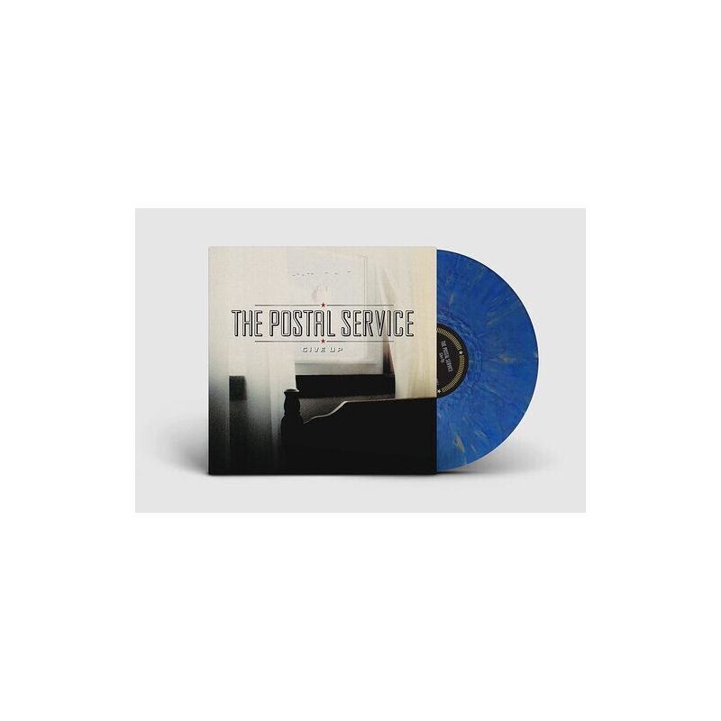 Postal Service - Give Up - Blue w/ Metallic Silver (Vinyl), 1 of 2