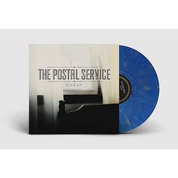 Postal Service - Give Up - Blue w/ Metallic Silver (Vinyl)