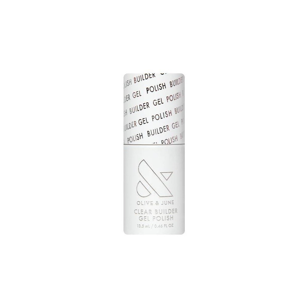 Olive & June Builder Gel Nail Polish - Clear - 0.46 fl oz: Gloss Finish, Nail Care, Finger & Toe Application