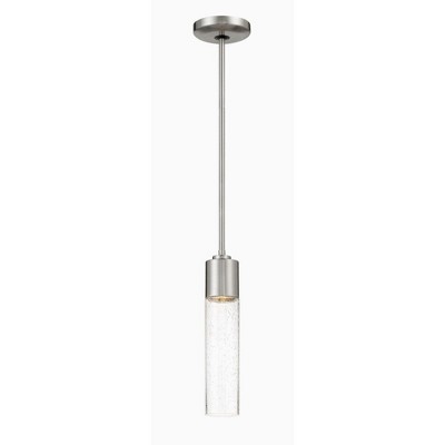 George Kovacs Lighting Light Rain 1 - Light Pendant in  Brushed Nickel