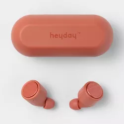 heyday™ True Wireless Bluetooth Earbuds - Warm Red