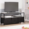 Whizmax Dresser TV Stand, Entertainment Center with Storage, 55 Inch TV Stand for Bedroom Small TV Stand Dresser with Drawers for Living Room - 2 of 4