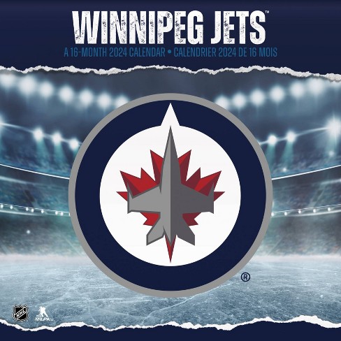 Trends International Inc. 2023-24 Wall Calendar 12x12 NHL Winnipeg Jets  Bilingual English/French