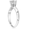Pompeii3 3/4ct Solitaire Diamond 14K White Gold Engagement Ring - 3 of 4