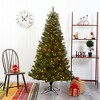 Nearly Natural 6-ft Mount Hood Spruce Artificial Christmas Tree with 300 Warm White Lights and 673 Bendable Branches - 4 of 4