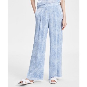 Michael Kors Womens Petal Floral Casual Wide Leg Pants - 1 of 1