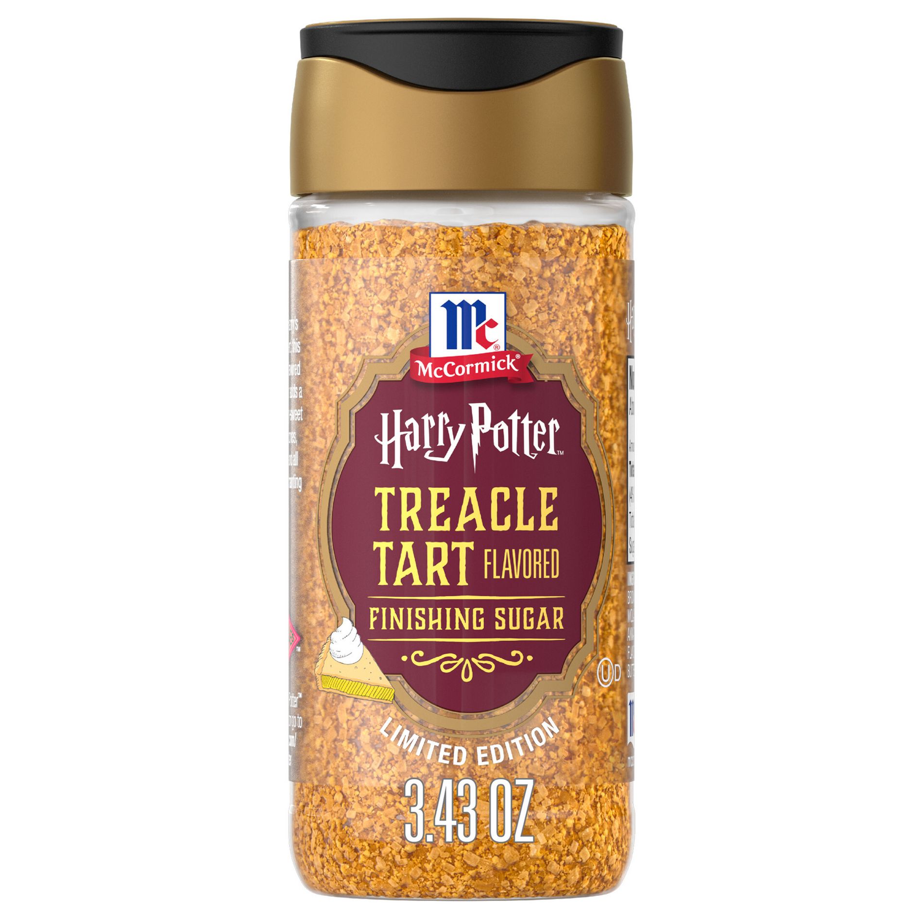 McCormick Harry Potter Treacle Tart Finishing Sugar - 3.43oz