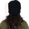 Anna-Kaci Women's Satin-Lined Knit Beanie for Hair Protection and Moisture Retention in a Cozy Slouch Design - 4 of 4