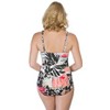 Women's Shirred One Piece Swimsuit - Shape Solver - 2 of 2