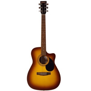 Berkeley Elementary SSB Concert Body Cutaway ATop Starter Acoustic Guitar