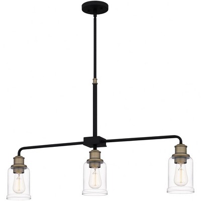Quoizel Lighting Cox 3 - Light Chandelier in  Matte Black