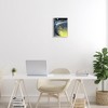 Stupell Industries Nighttime Moon Skiing Skeleton Winter Snow Slope  Framed Giclee Art - 3 of 4