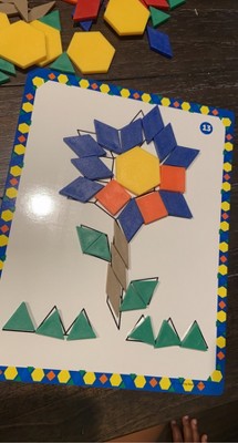 Learning Resources Pattern Block Activity Set : Target