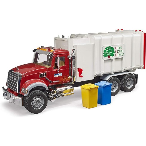 Bruder Mack Granite Side Loading Garbage Truck : Target