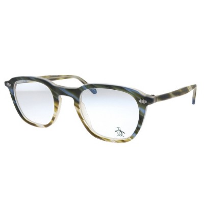 Original Penguin The Manny NV Unisex Square Eyeglasses Navy 47mm