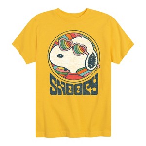 Boys' - Peanuts - Groovy Snoopy Short Sleeve Graphic T-Shirt - 1 of 4
