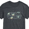 Men's - Star Wars - The Mandalorian Grogu Logo Short Sleeve Graphic T-Shirt - 2 of 4