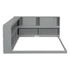 Tatami Bed Frame,Tatami Mat Platform Bed,Full Size Bed On Floor With L-Shaped Bookcases,Japanese Tatami Bed-Cuddlewood - 4 of 4