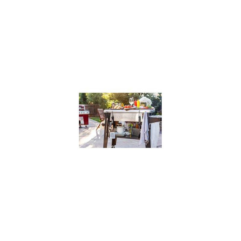 Cuisinart Outdoor Stainless Steel Prep Table, 6 of 7