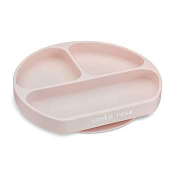 Simka Rose Silicone Suction Plate for Baby and Toddler