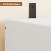 Toy Storage Organizer with Drawers, Modern Bookcase with Cubbies for Classroom, Kids Room and Nursery, White - 3 of 4