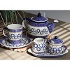 Blue Rose Polish Pottery C017 Manufaktura Teapot - 2 of 2