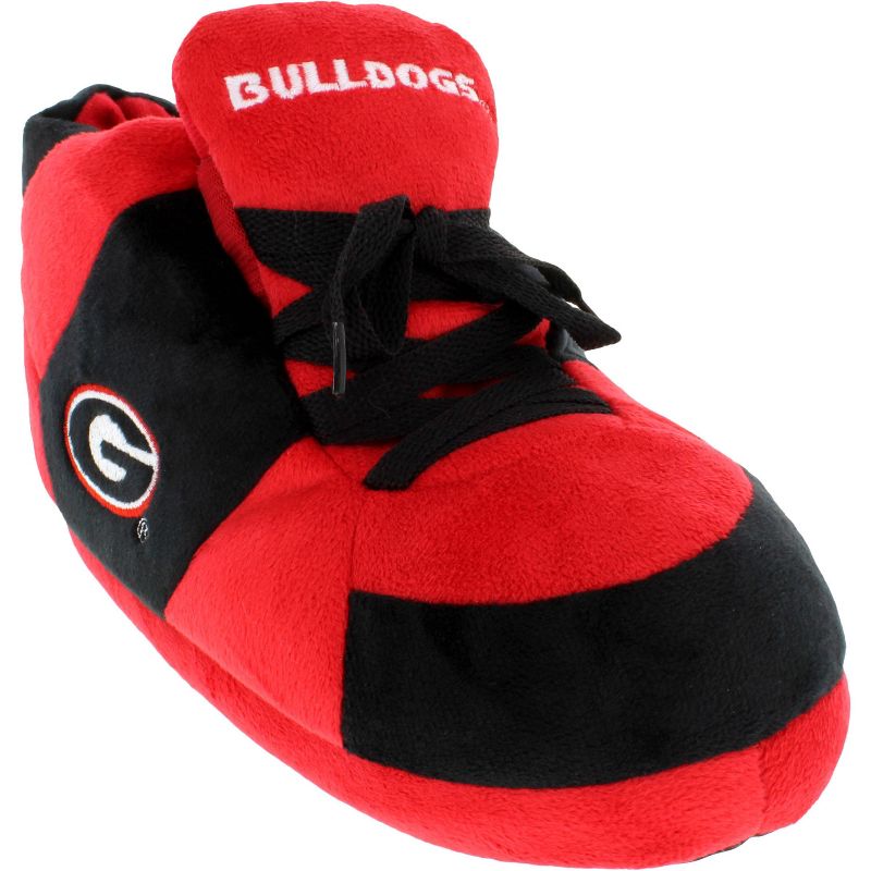 NCAA Georgia Bulldogs Original Comfy Feet Sneaker Slippers, 1 of 7